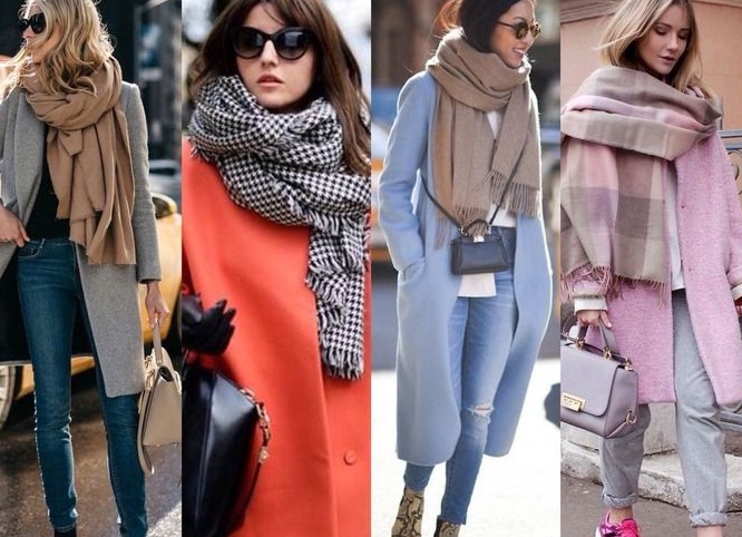 Как стильно носить платки и палантины весной: делаем это красиво в любом возрасте